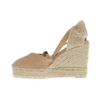 Castañer Iconic Chiara Lace Up Wedge Espadrilles Women's