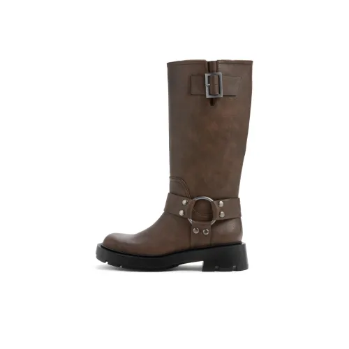 CHARLES&KEITH Knee-high Boots 4.1cm Women's