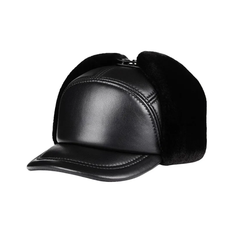 TUCANO Sheepskin Baseball Caps Unisex-0