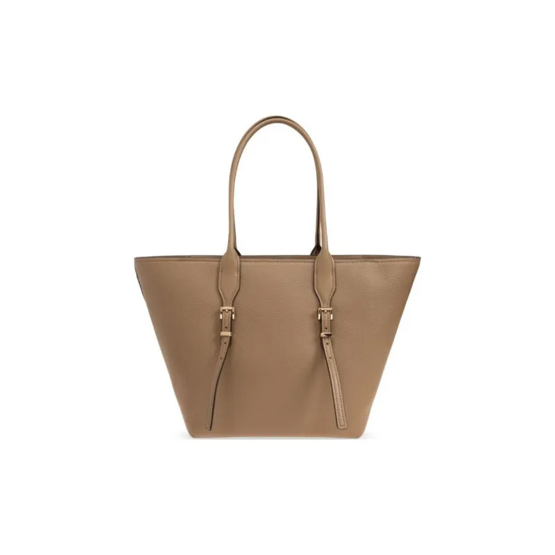 MICHAEL KORS Leather Tote Bag Shopping Bag Shoulder Bags Women's Light Brown-2