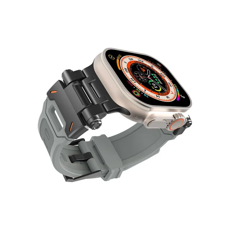 ZHENGGUANG Watch Band Apple Compatibility 41mm Silicone Material-52