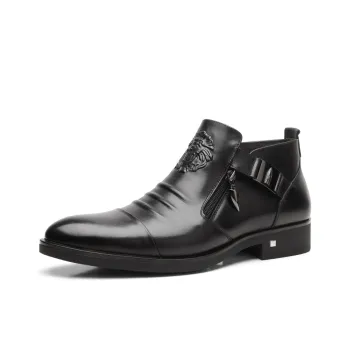 JIEDESEN Ankle Boots Men's Black
