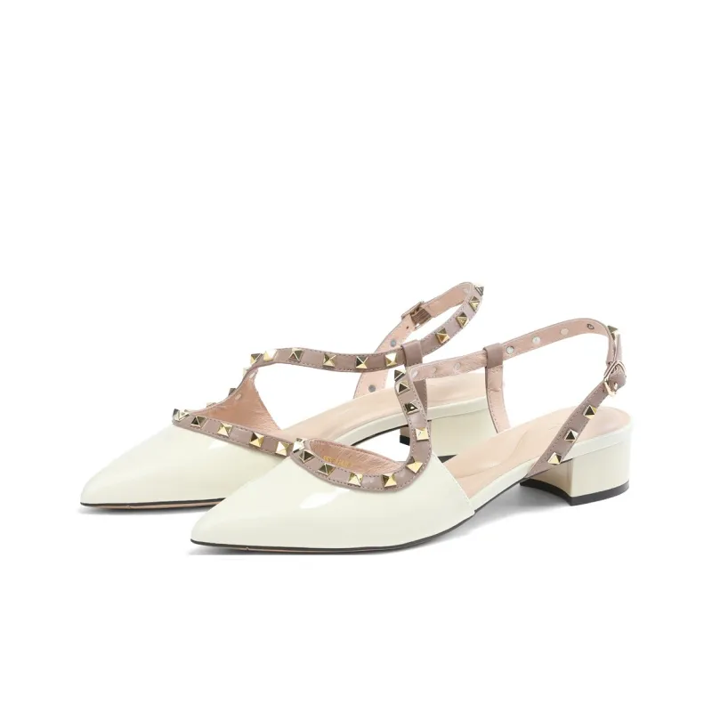 ST&SAT Chunky Heel High Heels 3.3cm Women's-2
