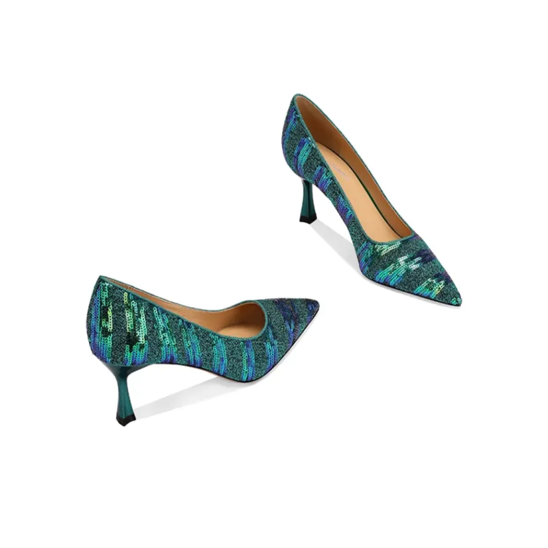 JESSICA SOPHIA Slim Heel High Heels 5.5cm Women's-3