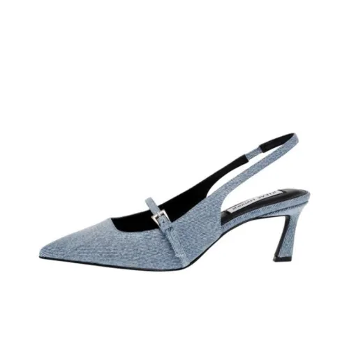 STEVE MADDEN Slim Heel High Heels 6cm Women's Denim Blue