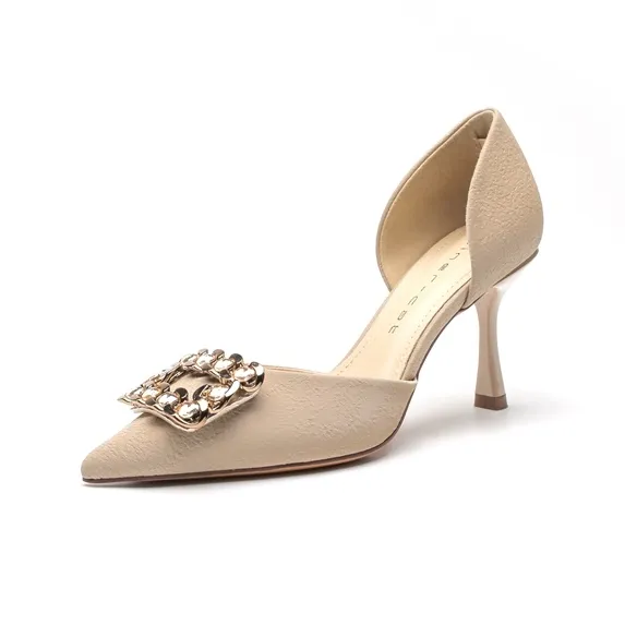 RoseDoris Slim Heel High Heels 8cm Women's-5