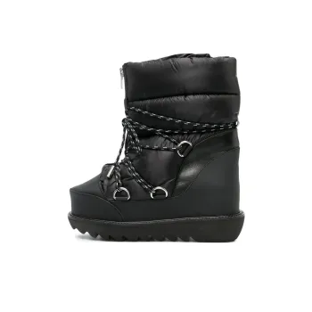 Sacai Quilted Lace-up Ankle Boots