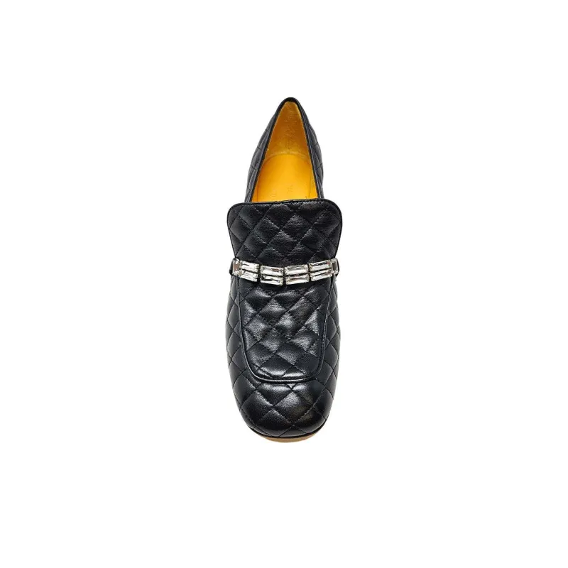 MADISON MAISON Chunky Heel High Heels 7.5cm Women's Black-3