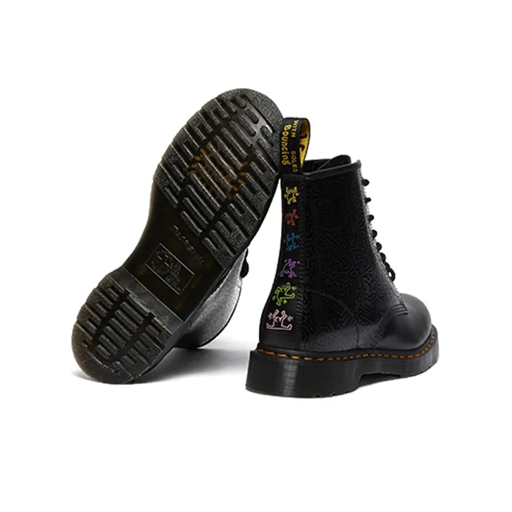 Keith Haring X Dr. Martens 1460 'Black'-3