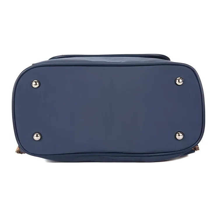 Dannybear Fabric Backpack Regular Unisex Dark Blue-3