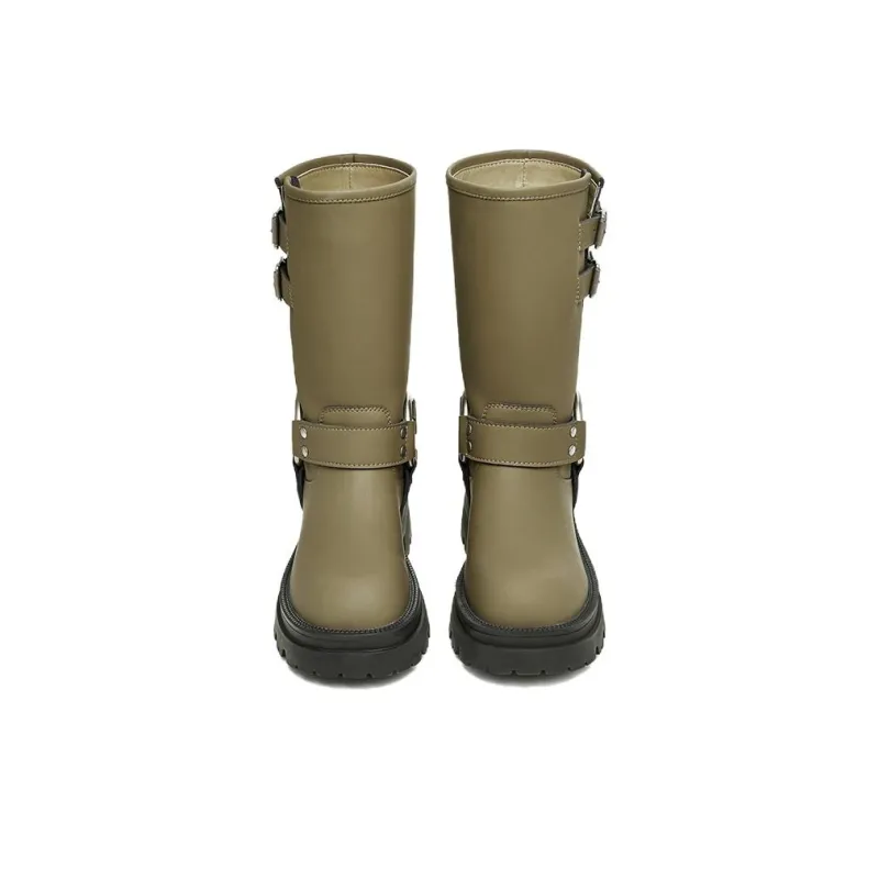 TATA Ankle Boots Women's Green/Black-4