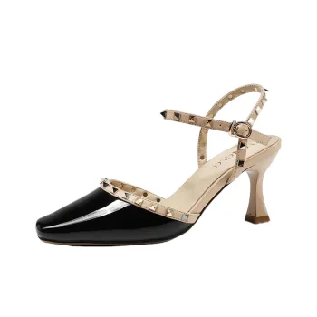 LESELE Chunky Heel High Heels 8.5cm Women's