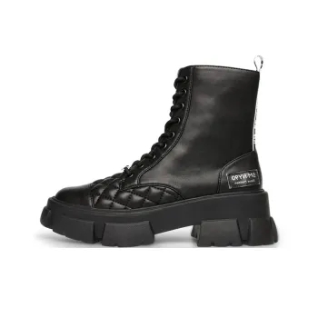 STEVE MADDEN Martin Boots Women's Black