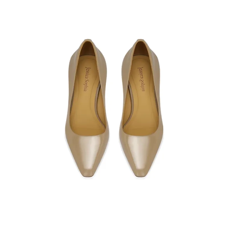 JESSICA SOPHIA Chunky Heel High Heels 6.5cm Women's-4