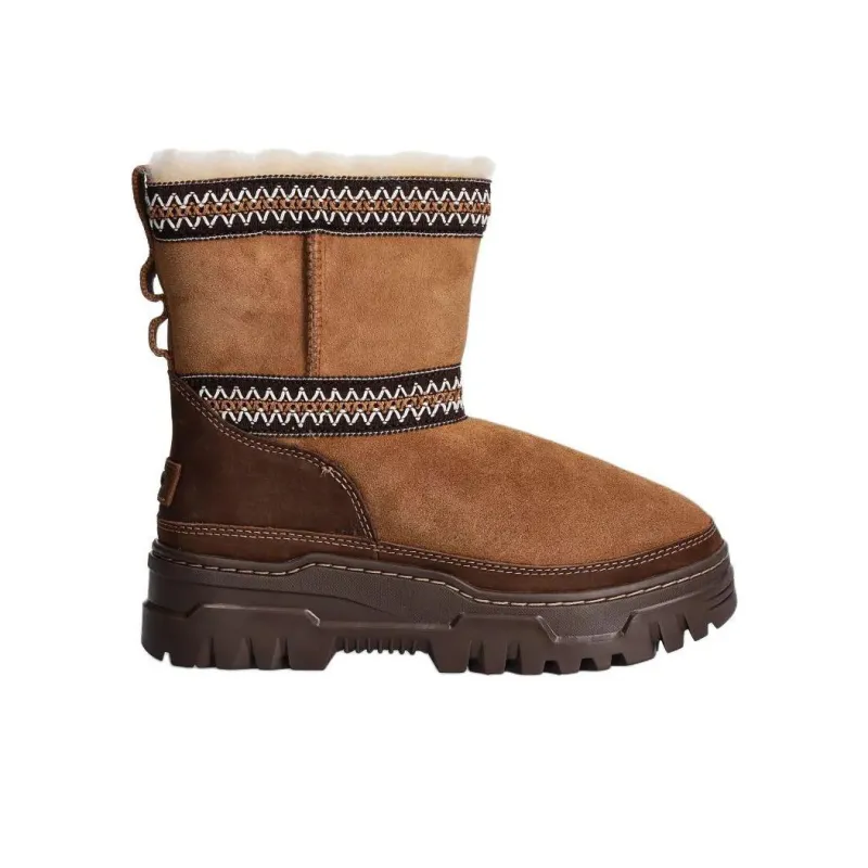 UGG Classic Mini TrailGazer Boot Chestnut Women's-1