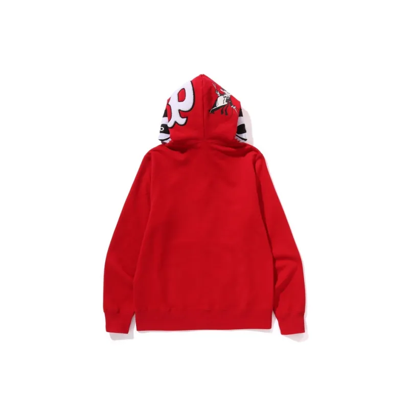 A BATHING APE Panda Full Zip Hoodie-5