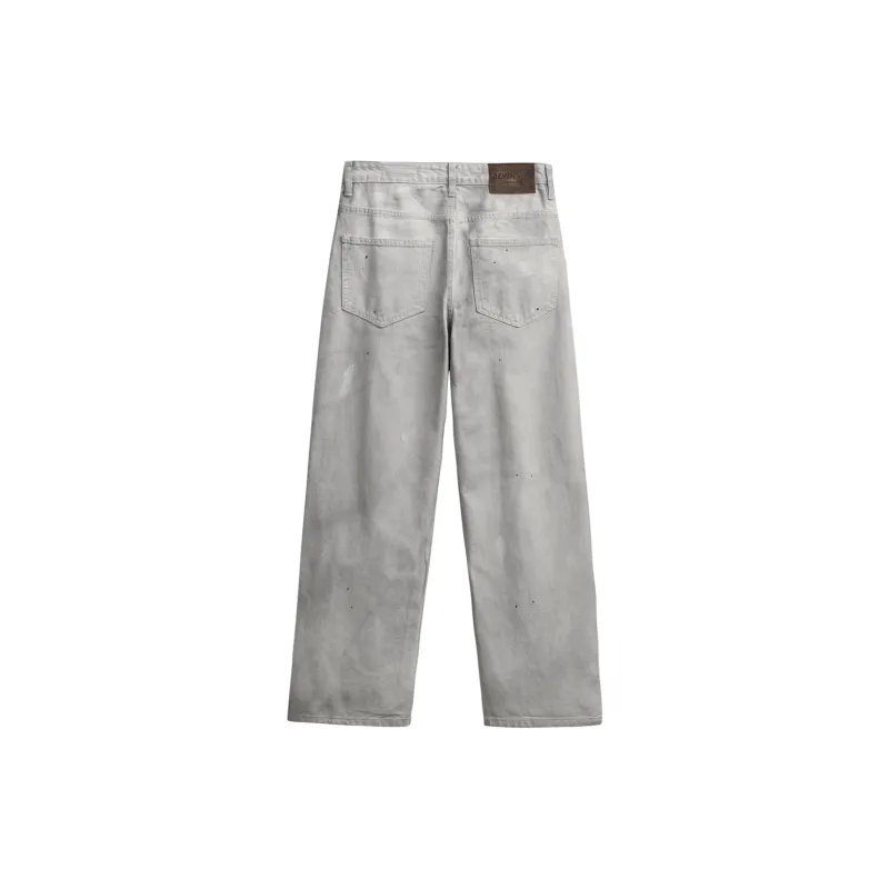 *EVAE+MOB Jeans Unisex Dirty White-1