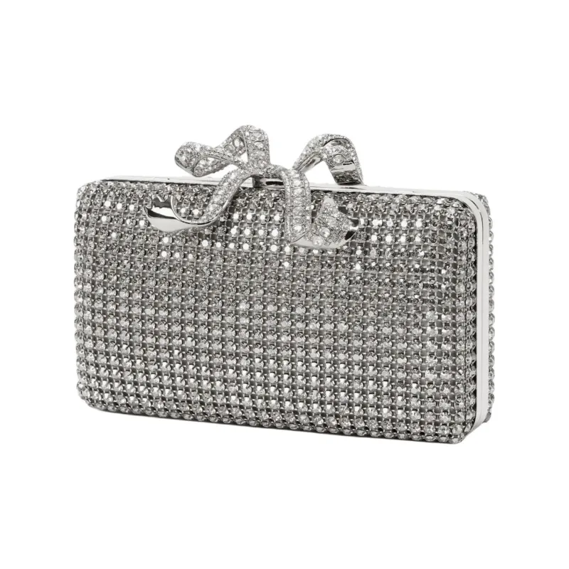 Self portrait Embellished Box Clutch Bag-1