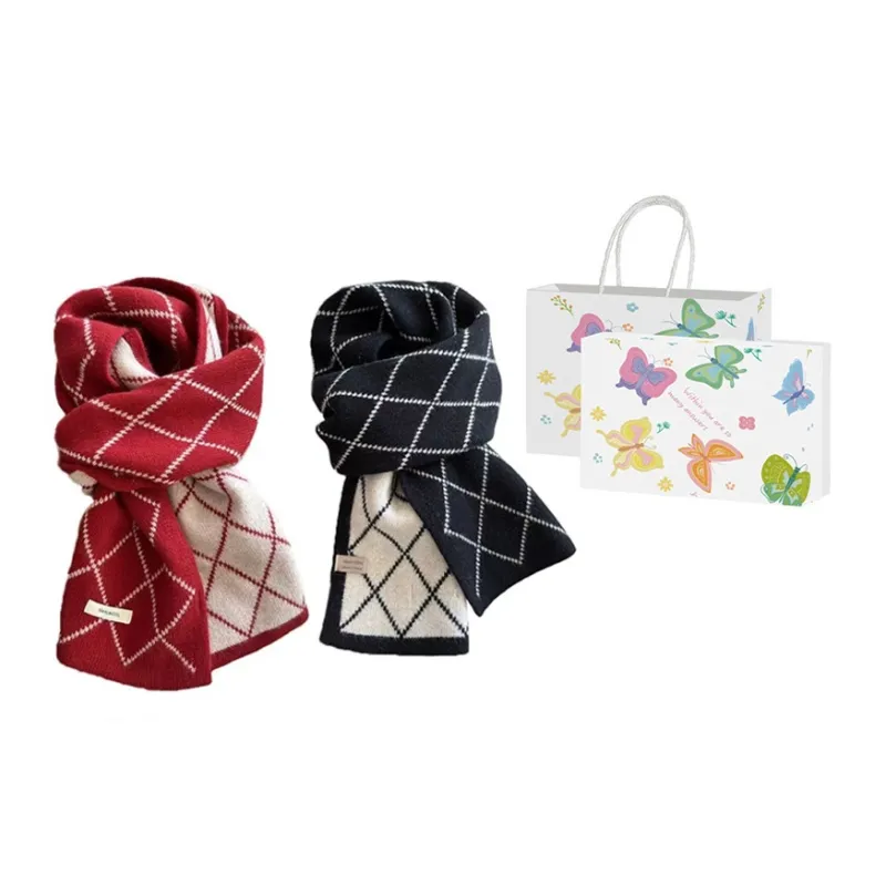 JKEM Knit Scarves Unisex-18