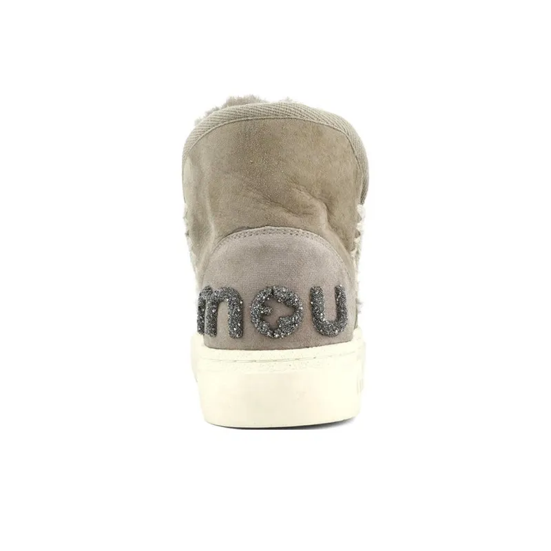 MOU Snow Ankle Boots Women's Gray-3