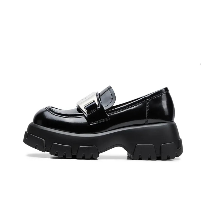 CHERYKALLY Chunky Heel High Heels 6.5cm Women's Ecru-5