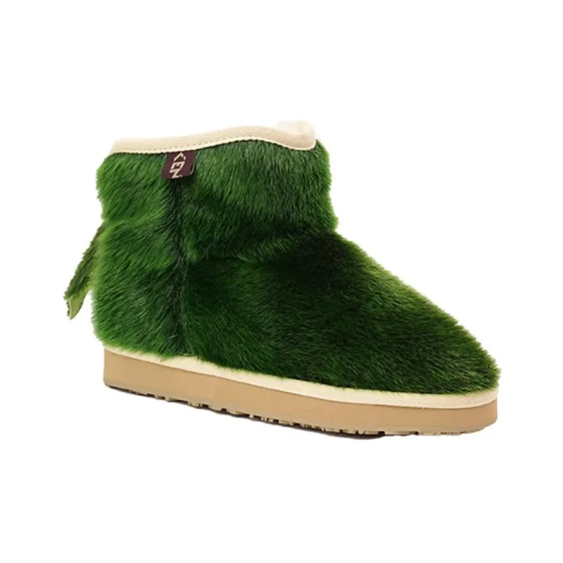 K.D.KENAZ Warm Coverage Snow Boots Women's Matcha Green-1