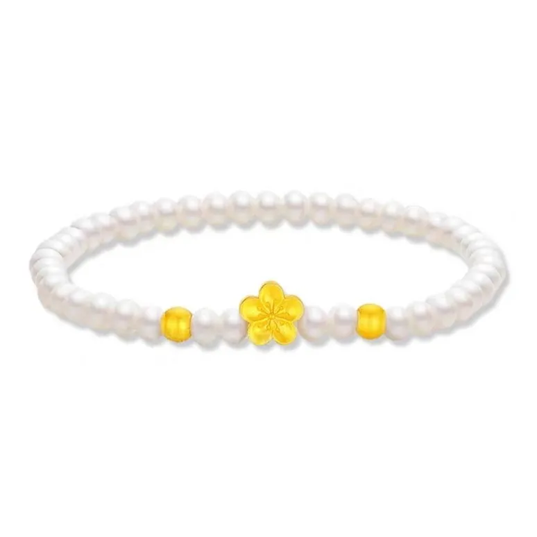 CHOW KING SANG Freshwater Pearl Bracelets Women's-0