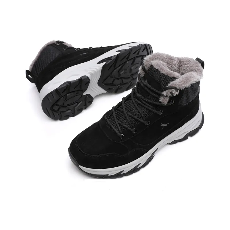 RED DRAGONFLY Snow Boots Men Black-5