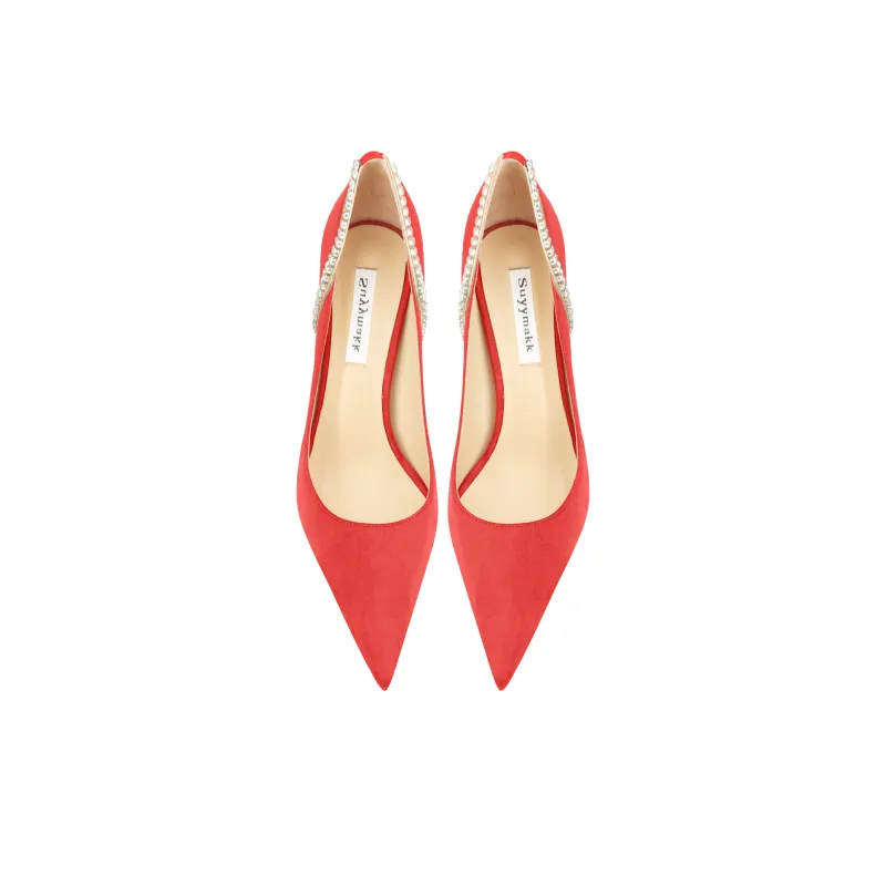 Suyymakk High Heels Women's Orange-3