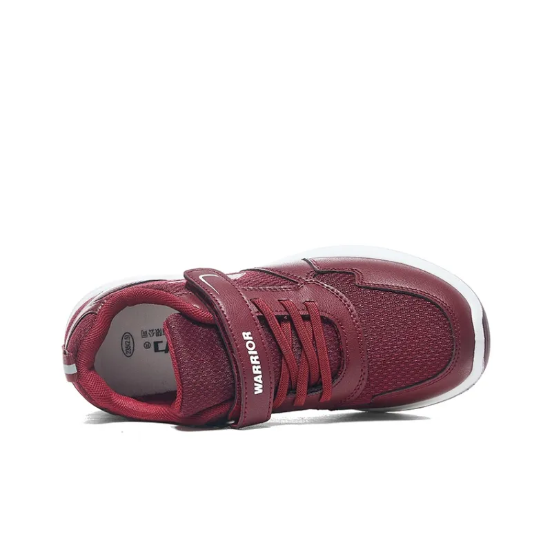 Warrior Anti Slip And Wear Resistant Lightweight Low Top Casual Shoes Women's Red-2
