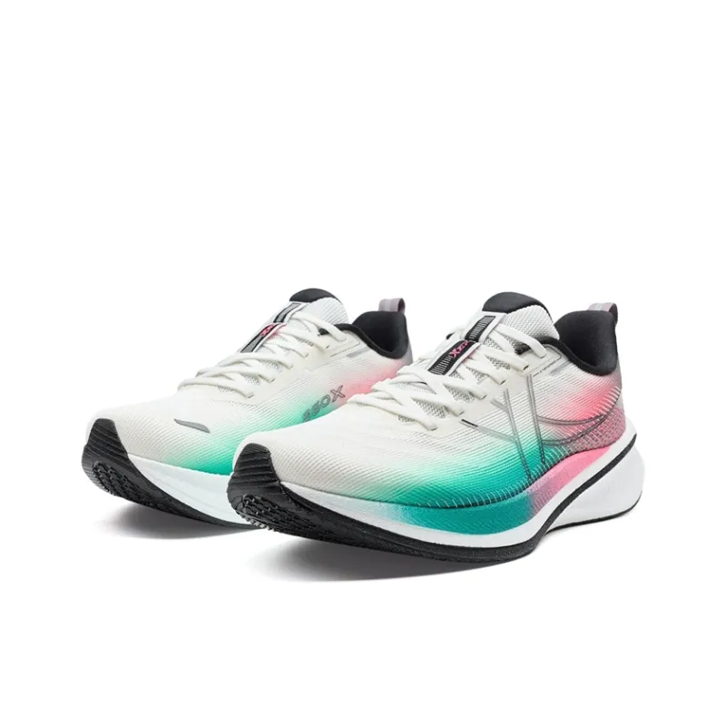XTEP 360X 2.0 LITE Running Shoes Men Low Top Sail White/Digital Pink/Lan Night Green-3