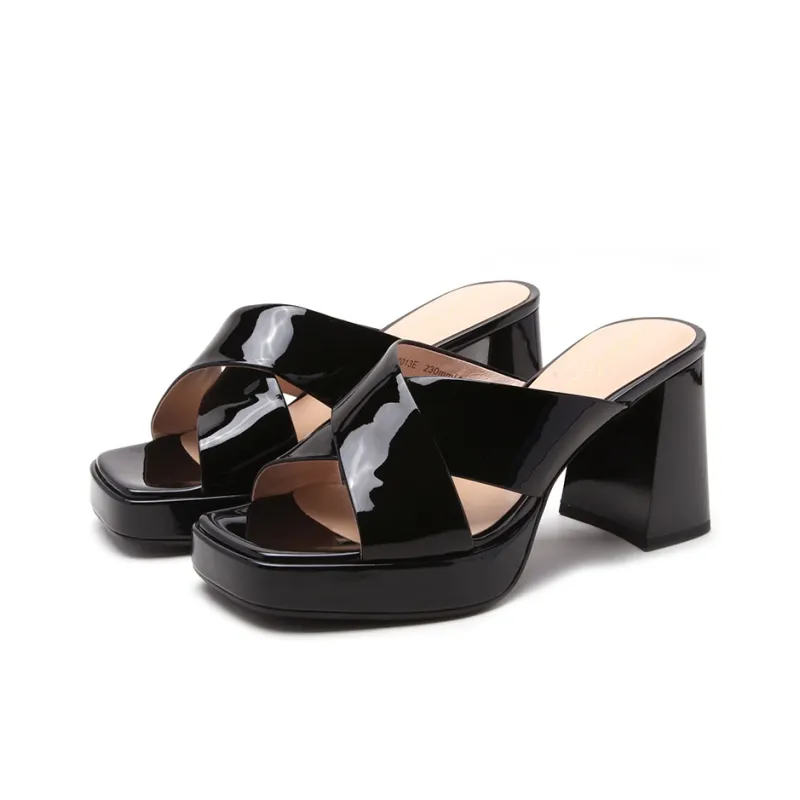Satchi High Heels Women's Black-2