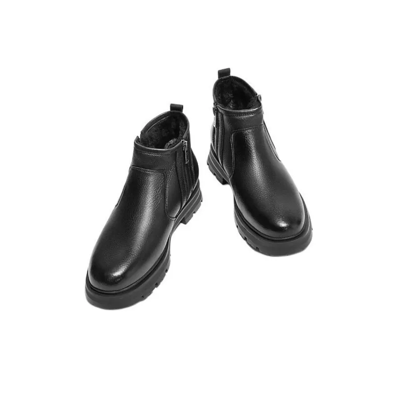BELLE Ankle Boots 3.5cm Men's Black-3