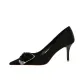 Black[Heel Height 7.5cm]