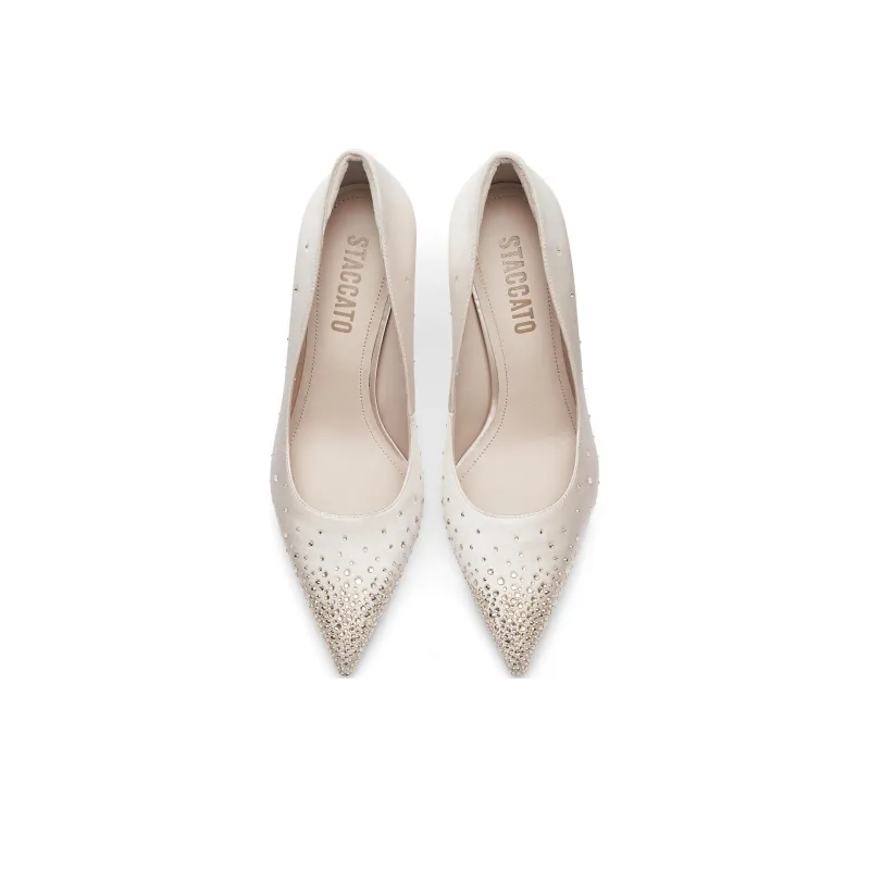 Staccato Slim Heel High Heels 10.5cm Women's-9