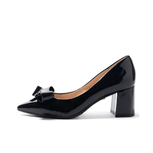 STEVE MADDEN High Heels Women's Black/Pink