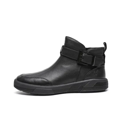 TRUMPPIPE Ankle Boots Men's Black