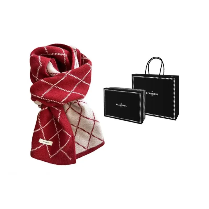 JONNY MOORE Knit Scarves Unisex-12