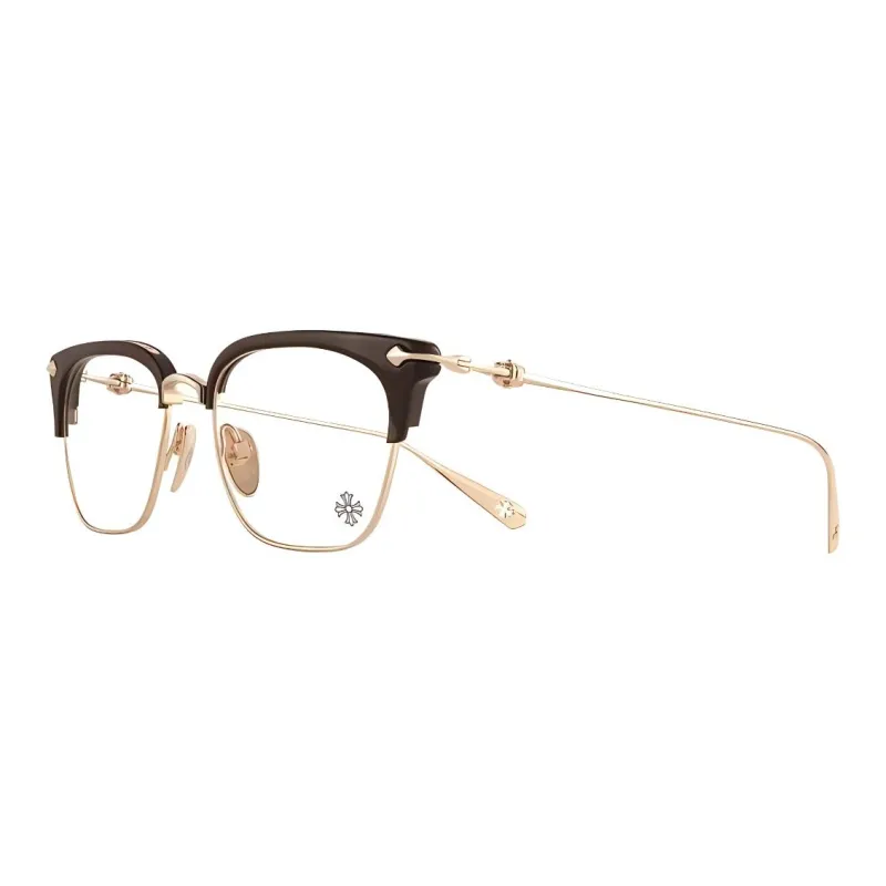 Chrome Hearts Titanium Alloy Square Eyeglass Frames Unisex-6