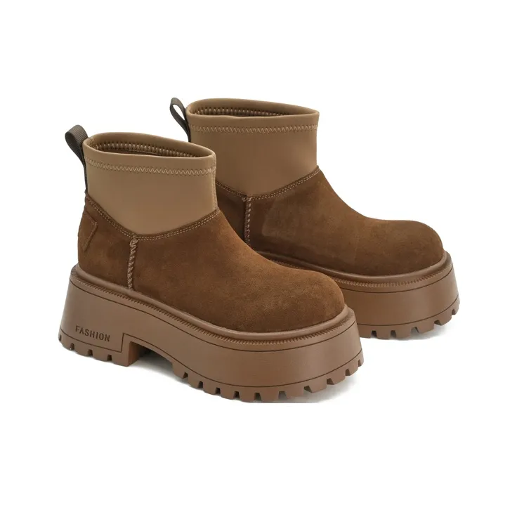 Little Sue Niche Design, Trendy Versatile, Lightweight, Commute, Martin Boots Ankle Boots Women's-7