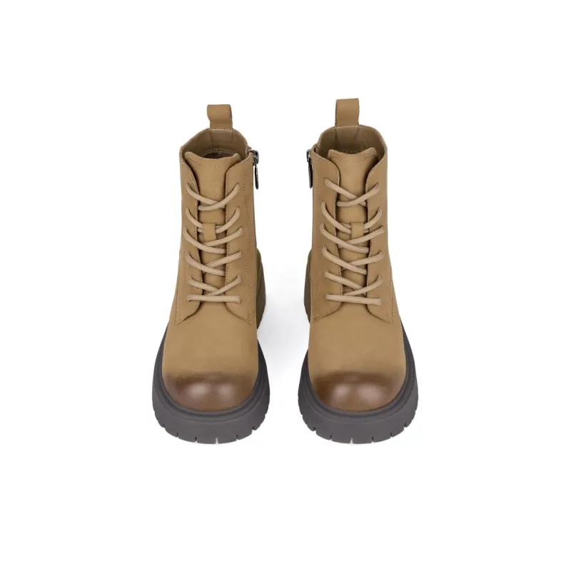 ELLE Martin Boots Women's Camel/Black-2