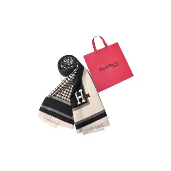 Joy&Mario Polyester Knit Scarves Unisex
