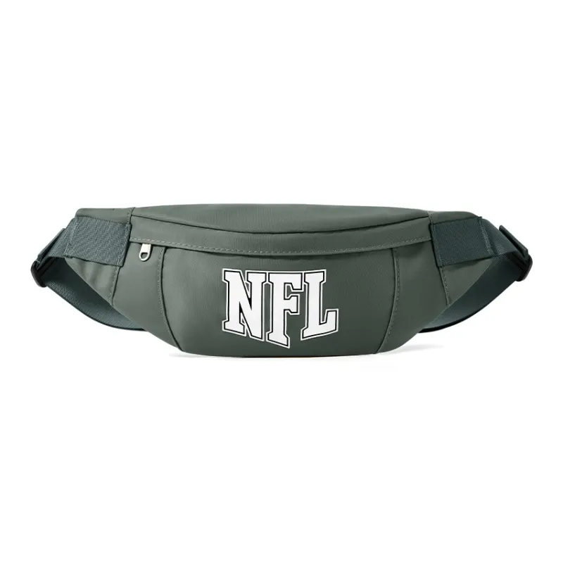 NFL Fabric Waist Bag Chest Bag Tubas Unisex Army Green-0