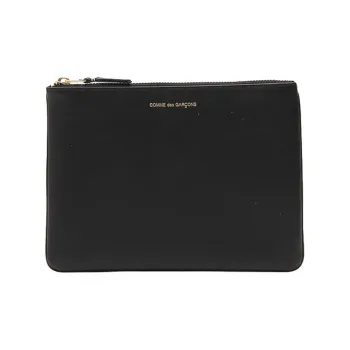 CDG Leather Wallet Regular Men's Black