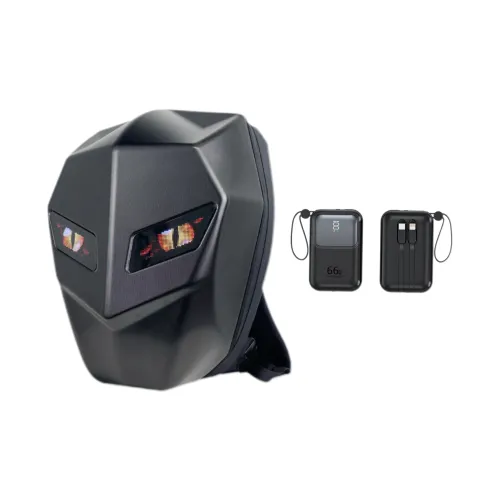 OKEKE Commute Polyester Backpack Regular Unisex Dark Night Black