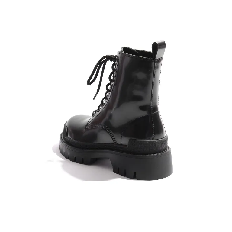 STEVE MADDEN Martin Boots Women's Black-2