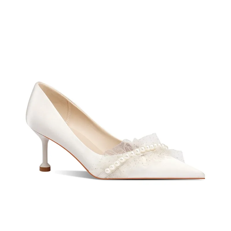 MEIAI Slim Heel High Heels Women's-1