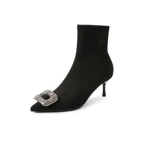 YAFEI XUANYU Ankle Arancione Women's Black