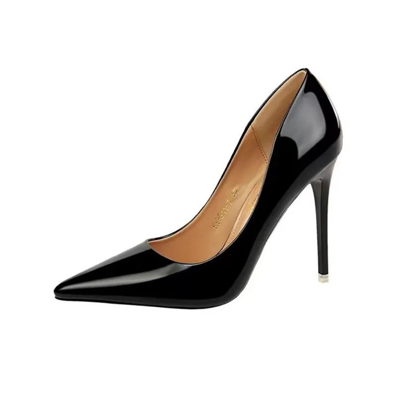 QITUMAUL Slim Heel High Heels Women's-6