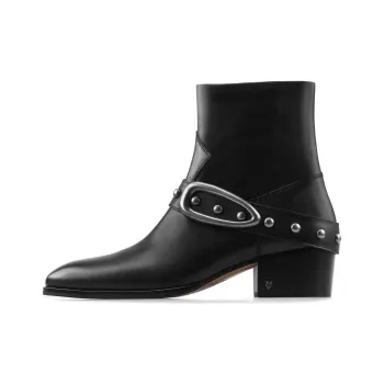 Naked Wolfe The Hollywood Ankle Boots Men's Black